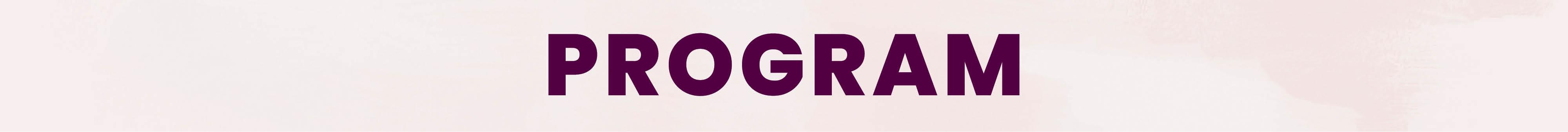 Program Banner